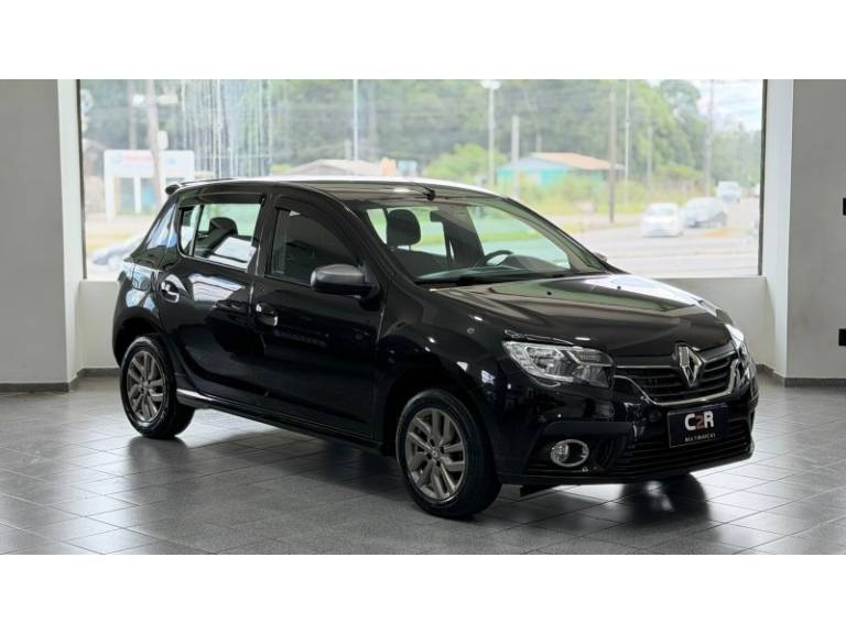 RENAULT - SANDERO - 2021/2022 - Preta - R$ 64.900,00